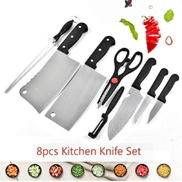 8 piece kitchen knife set - Image 2