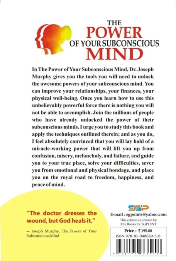 The Power of Your Subconscious Mind by Joseph Murphy - Image 2