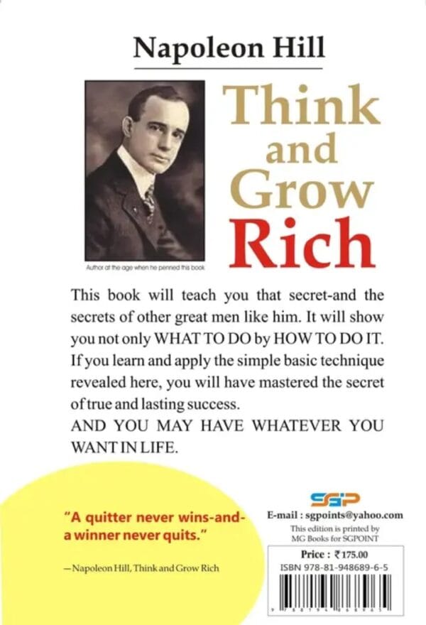 Think and Grow by Napoleon Hill - Image 2