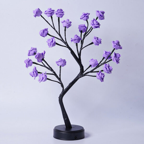 Table Lamp Flower Tree Rose Lamps Fairy - Image 4