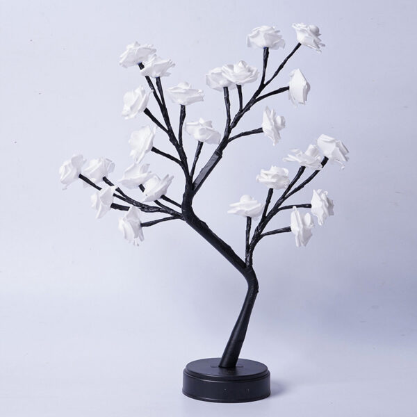 Table Lamp Flower Tree Rose Lamps Fairy - Image 3