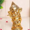 Ganesh Laxmi sitting Diya
