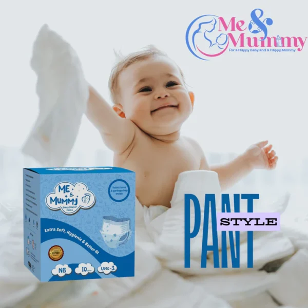 New Born Baby Diaper Pants ( Up to 3 kg)|PANT STYLE