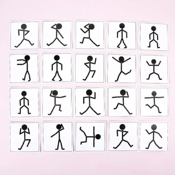 wooden stickman coordination excercise - Image 3