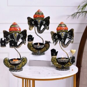 3-black Ganesh t- lite