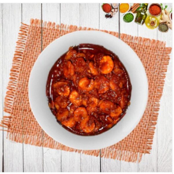 Prawns Pickle (రొయ్యల ఊరగాయ)