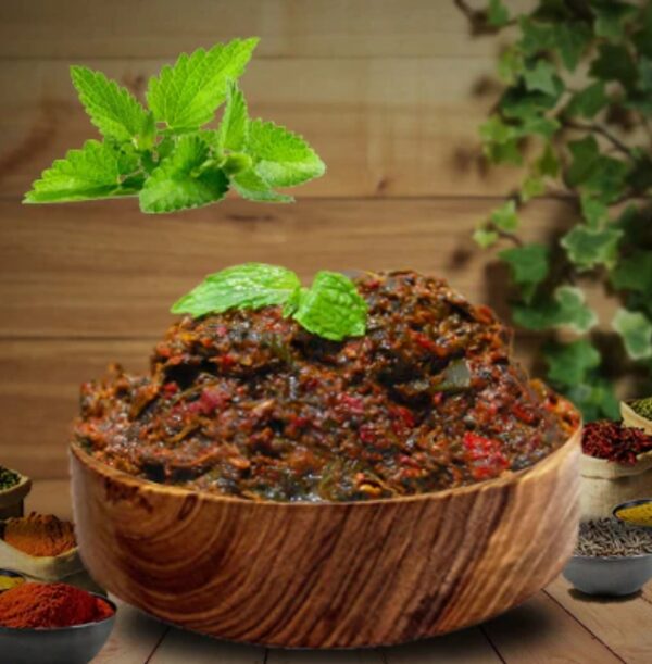 Pudina / MINT PICKLE (పుదీనా / పుదీనా ఊరగాయ)