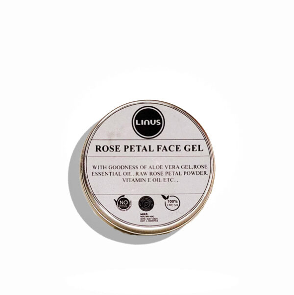 Linus Rose Petal Face Gel+Linus Beetroot Lip Balm