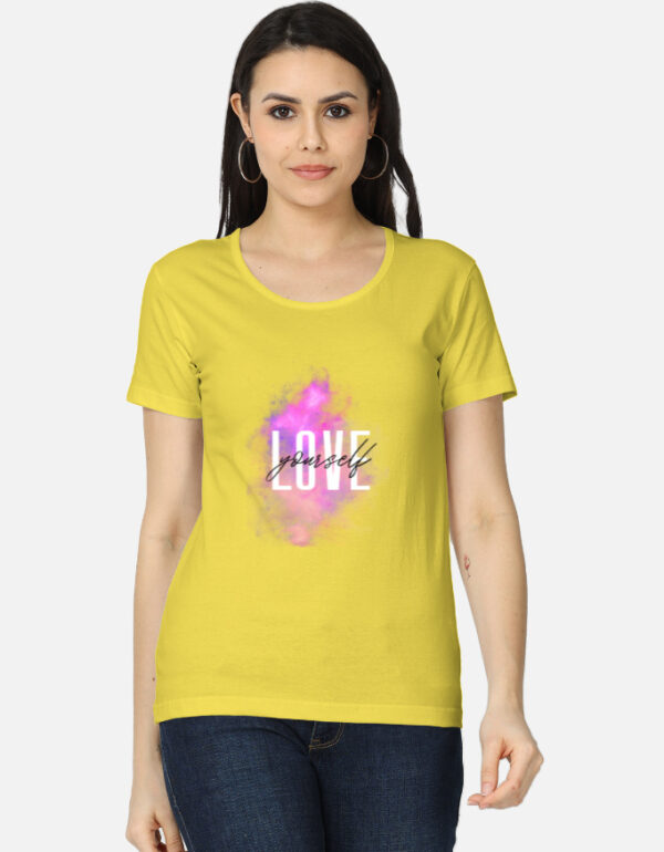 Women's Classic T-Shirt - love yourself - Image 6