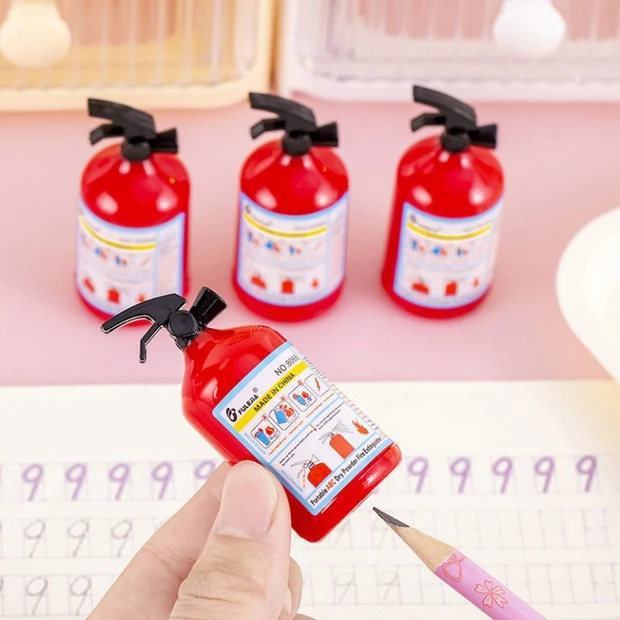 Fire extinguisher sharpener