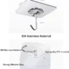 Sticker ABS Plastic + Steel Hook Hanger - Set of 5